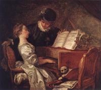 Fragonard, Jean-Honore - Music Lesson